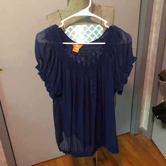 Joe Fresh Tops - Joe Fresh top royal blue XL Joe Fresh Tops - Joe Fresh top royal blue XL